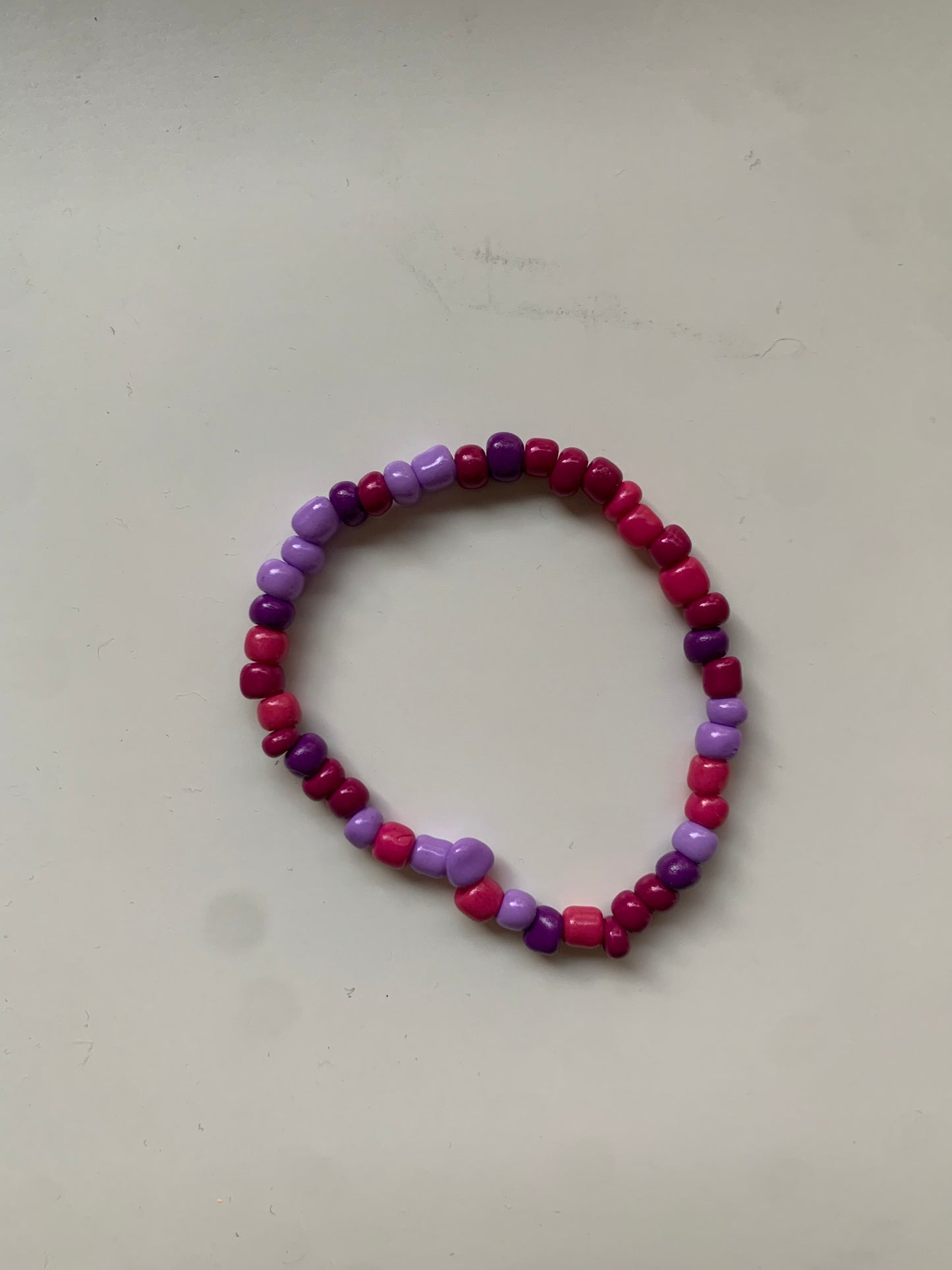 Basic purple bracelet