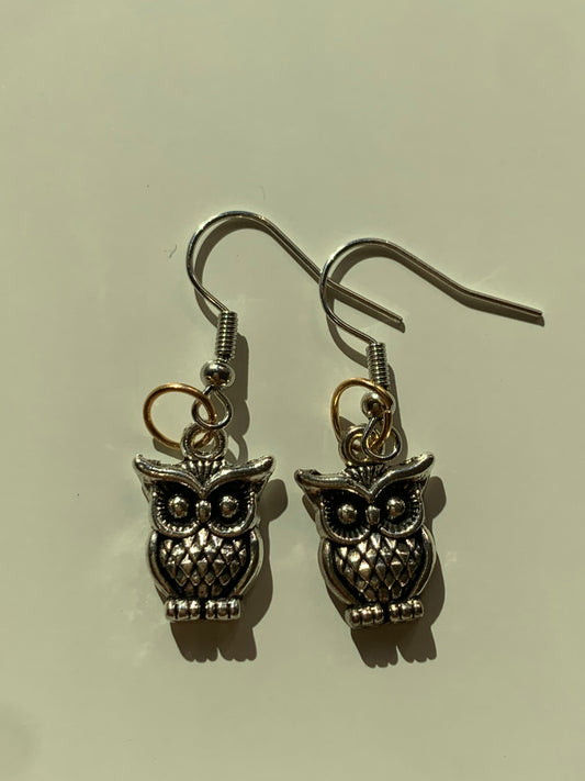 Owl earrings